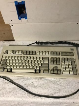 Vintage 1984 Ibm Keyboard 1390131 Model M