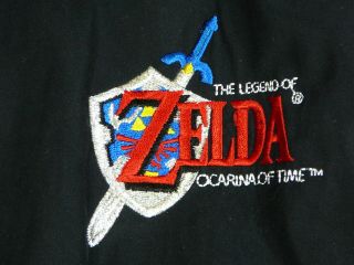 Nintendo Promotional Zelda Windbreaker Jacket Employee Gift Rare Vintage
