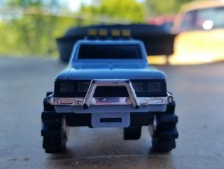 Vintage Schaper Stomper Gray Datsun 4x4 Monster Truck LiL Hustler RARE 3