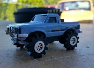 Vintage Schaper Stomper Gray Datsun 4x4 Monster Truck LiL Hustler RARE 4