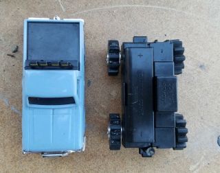 Vintage Schaper Stomper Gray Datsun 4x4 Monster Truck LiL Hustler RARE 5