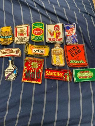 Vintage Topps Wacky Packages Patches Set Of 13 Rare Only Set On Ebay