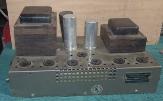 Vintage Stromberg Carlson Ap50 Mono Tube Amplifier