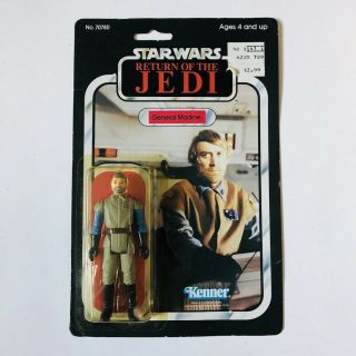General Madine Star Wars Return Of The Jedi Vintage 1983 65 Back Moc