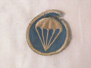 Parachute Cap Badge Overseas Us Army Patch Wwii Ww2 Ssi Ab Airborne