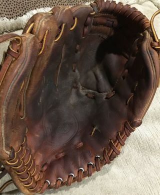 Wilson The A2006 Big W L/H Vintage Baseball Glove Relaced A2000 Shooting Star 2