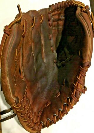 Wilson The A2006 Big W L/H Vintage Baseball Glove Relaced A2000 Shooting Star 4