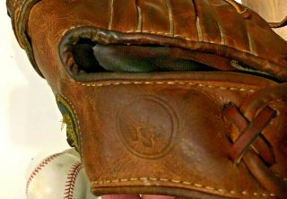 Wilson The A2006 Big W L/H Vintage Baseball Glove Relaced A2000 Shooting Star 7