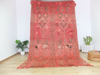 Vintage Authentic Boujaad Berber Handmade /moroccan Rug - Teppich 8 