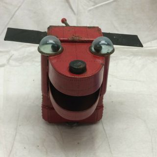 Vintage KO Tin Lithograph Robot Space Dog Made In Japan 2