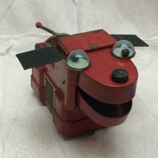 Vintage KO Tin Lithograph Robot Space Dog Made In Japan 7