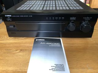 Vintage Classic Yamaha Ax - 396 Stereo Integrated Amplifier Hifi Separate Phono
