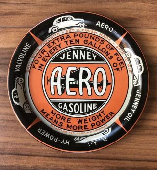 Vintage Jenny Aero Gasoline Tip Tray Rare Minty Authentic Ships In Usa