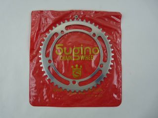 Sugino Chainring Njs 144 Bcd 1/8 " 48t Vintage Track Bike Us Nos