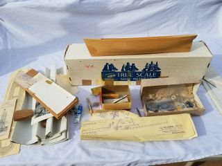 Vintage True Scale Ship Models Marine 