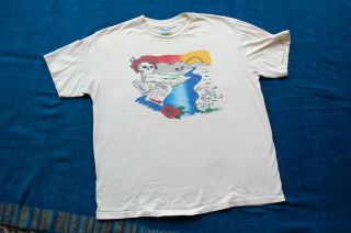 1986 Grateful Dead Vtg " There Is A Fountain " Xl T Shirt Rare Design