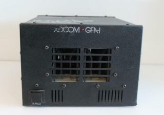 Vintage Adcom Gfa - 1 2 Channel Power Amp Power Amplifier Black