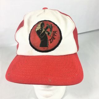 Frank Zappa Snapback Cap Patch Hat Made In Usa Us Vintage