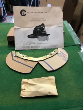 Vintage Bourke Safety Eye Shield With Instructions,  Bolts,  And Washers