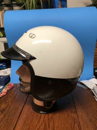 Vintage BELL TOPTEX BT - 500 Motorcycle Helmet Size 7 3/4 Los Angeles Police 3