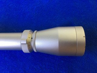 VINTAGE LEUPOLD VX - II 3 - 9x40mm RIFLE SCOPE SILVER FINE DUPLEX 10