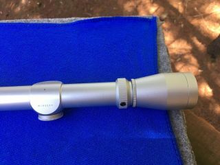 VINTAGE LEUPOLD VX - II 3 - 9x40mm RIFLE SCOPE SILVER FINE DUPLEX 6