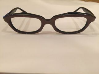 Christian Dior Vintage Plastic Eyeglass Frame - Brown/black - 46 Eye