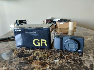 Rarely Ricoh Gr Ii 16.  2mp Digital Camera - Black