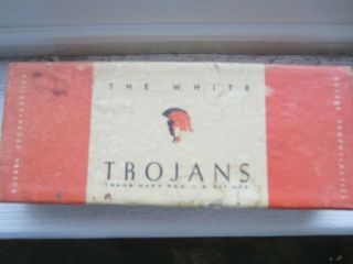 Vintage Trojans Condom 4 Tins and box 7