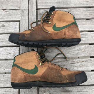 Vintage 1980’s Nike Lava Dome Hiking Shoes Made In Usa 10 1979 Mid Top Nike