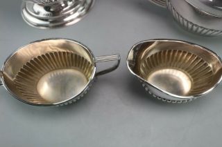 Vintage 4 Piece Silver plated Tea set silver Barker bros Sheffield 3