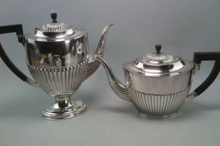 Vintage 4 Piece Silver plated Tea set silver Barker bros Sheffield 4