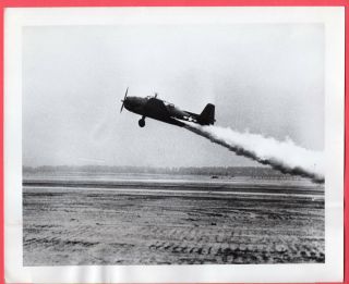1944 Torpedo Bomber Tbf Avenger Jato Rocket Takeoff 8x10 News Photo