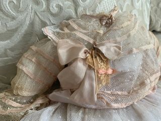Antique Lace Doll Dress for French Jumeau Bru or German Kestner Doll 4