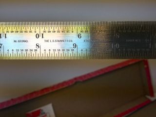 Vintage Starrett No.  434 18 