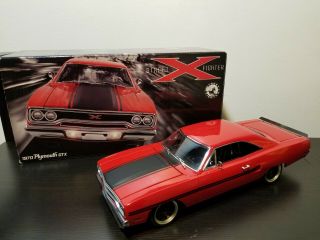 Rare Gmp Street Fighter Plymouth Gtx 1/18 Diecast Model