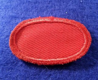 Cut - Edge Twill Ww2 Airborne Parachute Artillery Jump Wings Oval Patch (no Glow)