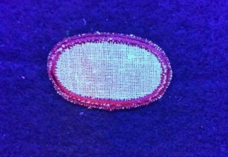 CUT - EDGE TWILL WW2 AIRBORNE PARACHUTE ARTILLERY JUMP WINGS OVAL PATCH (NO GLOW) 4