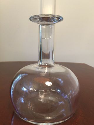 Vintage Signed/numbered Baccarat Crystal Small Decanter Carafe