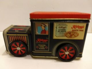 Vintage 1997 Kelloggs Delivery Tin Can Truck 4