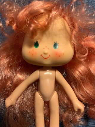 Peach Blush Berrykin Doll Only naked VINTAGE STRAWBERRY SHORTCAKE 1980s TOYS 2