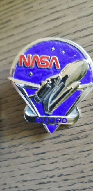 Vintage Obsolete Police Badge NASA 3