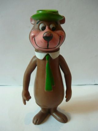 Vtg Hanna Barbera Yogi Bear Squeeze Doll By Bucky Mexico 8 "