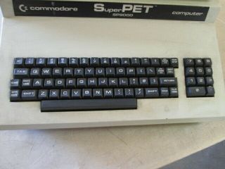 Vintage Commodore SuperPET CBM SP9000 Computer Boots EARLY LOW SERIAL NO.  2118 7