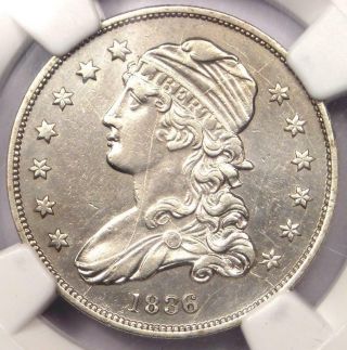 1836 Capped Bust Quarter 25c - Ngc Au Details - Rare Early Date Coin In Au