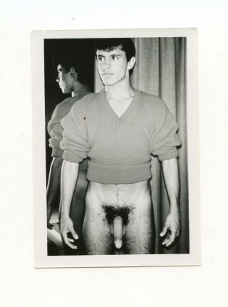 33 Vintage Photo Unknown Studio Nude Male Muscle Bodybuilder Men Physique Gay