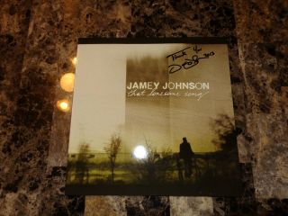 Jamey Johnson Rare Authentic Hand Signed Vinyl Lp Record That Lonesome Song