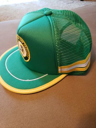 Green Bay Packers - Trucker Hat Mesh 3 Stripe - Vintage Patch NFL - OSFM Cap 3