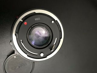 Rare Canon Lens FD 15mm F/2.  8 1:2.  8 VTG Fisheye Fish - eye Lens w Case EXC, 8