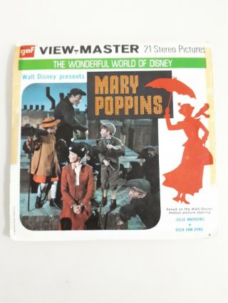 Mary Poppins - Walt Disney - View - Master Reels With Booklet - 1964